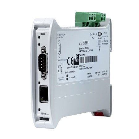Gateway / Bridge CAN to Ethernet to connect a Modbus TCP Client HD67015