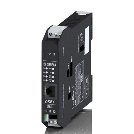 2-Port Modbus RTU Industrial Gateway / Serial Device Server Z-KEY