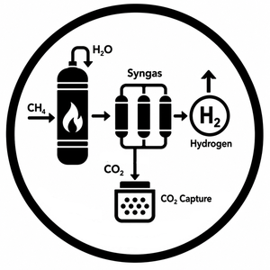 Blue Hydrogen Generation Using Steam Methane Reforming