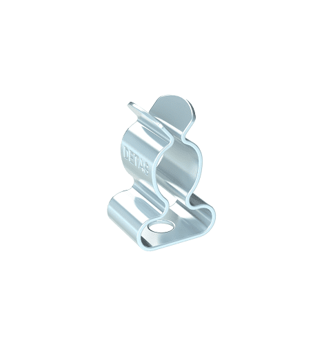 EMC cable clamps for screw mounting