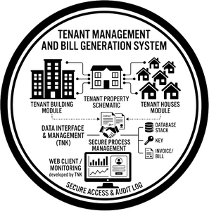 tenant management and bill generation.