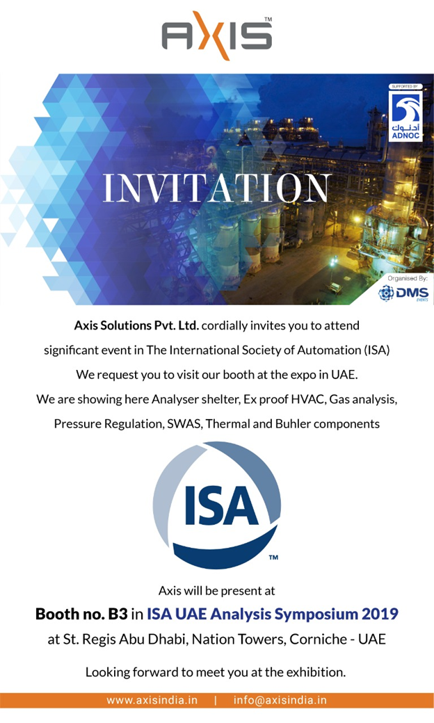 ISA UAE Analysis Symposium 2019